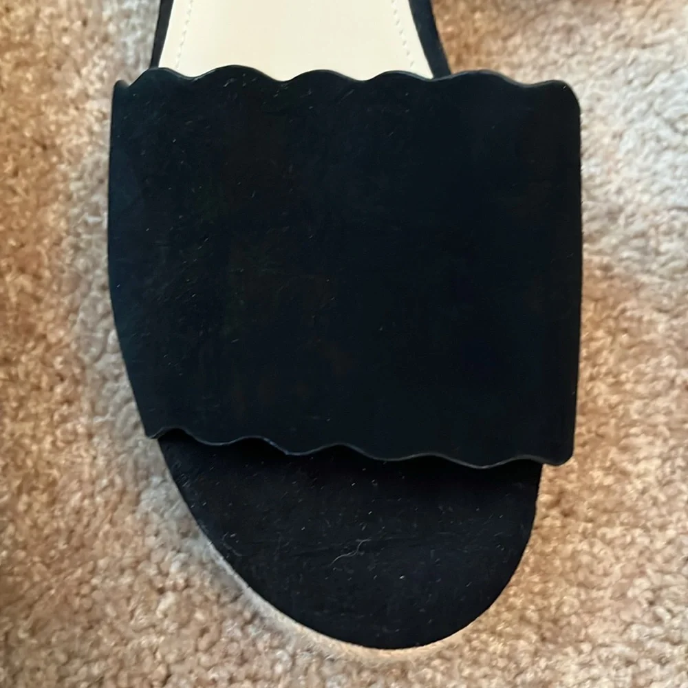 Marc Fisher Velvet Platforms